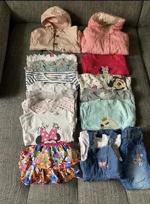 Baby Girl Clothes Bundle 12-18 & 18-24 Months / 20 Items • £23