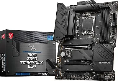 MSI MAG Z690 Tomahawk WiFi Gaming Motherboard (ATX 12th Gen Intel Core LGA • $329.99