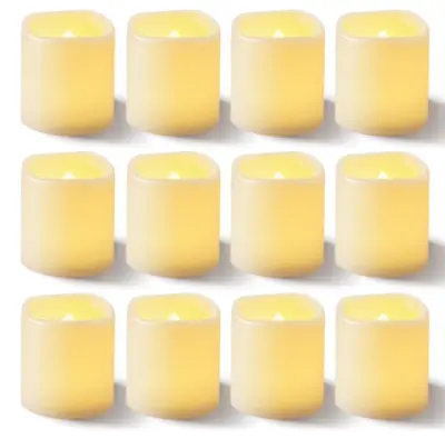 Homemory Flameless Votive Candles  2  X 2  Real Wax 400+Hour Realist • $131.78