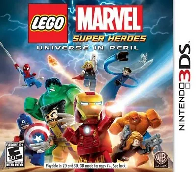 LEGO Marvel Super Heroes - Universe In Peril - Nintendo 3DS Game Only • $2.38