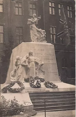 MILITARY: Edith Cavell - Memorial In Belgium RP • £6.50