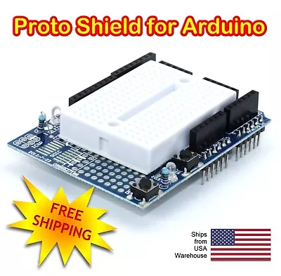 Prototype Shield ProtoShield With 170 Ties Mini Breadboard For Arduino UNO • $5.65