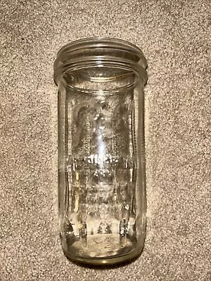 Vintage Ball Ribbed And Stippled Freezer Jar W/ Zinc Lid 22oz NICE!!     #18!!! • $2.50