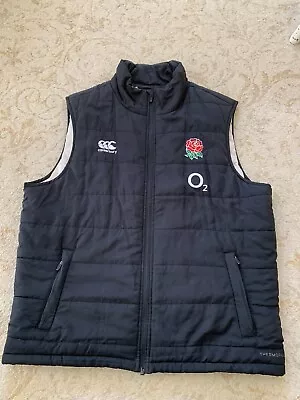 £25 • Buy England Rugby Player Issue Training Bodywarmer Gilet Size 2XL XXL