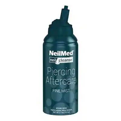 $10.99 • Buy NeilMed  NeilCleanse  Sterile  Piercing Aftercare Body Piercing 75ml (2.53 Oz)