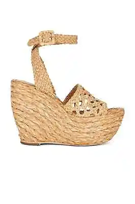 $149.99 • Buy Paloma Barcelo Womens Paige Espadrille Platform Sandals Beige Raffia EU 38 37 40