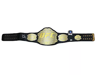 Justin Gaethje Signed Ufc Championship Belt Beckett Bas Coa Ac62271 • $849.21