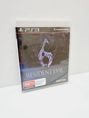 Capcom Resident Evil 6 Sony PS3 Playstation 3 BRAND NEW & SEALED Game PAL  • $67.37
