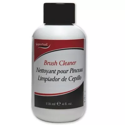 Super Nail Brush Cleaner Clear 4 Fl Oz • $6.60