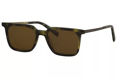 John Varvatos Men's V521 V/521 Olive/Tortoise Square Sunglasses 52mm • $149.95