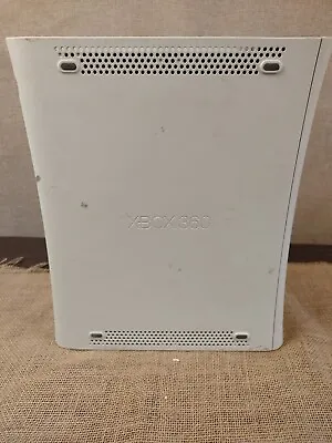 $20 • Buy Xbox 360 FOR PARTS WHITE CONSOLE ONLY ~ Powers On Tray ~ Doesn’t Open