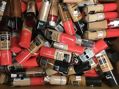 Wholesale Lot Foundation Makeup 1000pcs Maybelline Cover Girl Etc….. • $1000