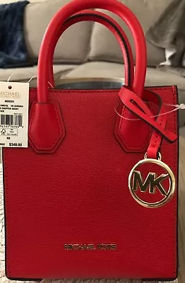 Michael Kors Small Pebbled Leather Crossbody Purse • $99