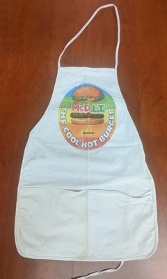 $1.99 • Buy Vintage McDonald's McD.L.T. Cool Hot Burger Apron (8oz)