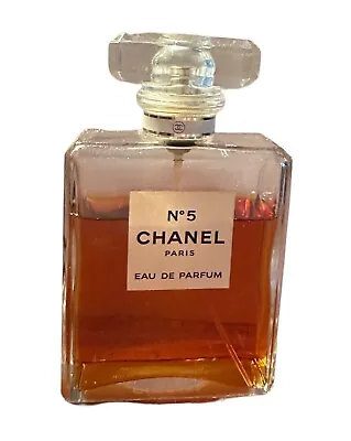 Vintage Chanel No 5 Eau De Parfum Spray 3.4 Oz/100 Ml 75% Full • $77