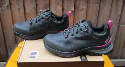 Jack Wolfskin Hiking Trainers Force Striker Texapore Low W Phantom / Pink UK 4 • £49.05