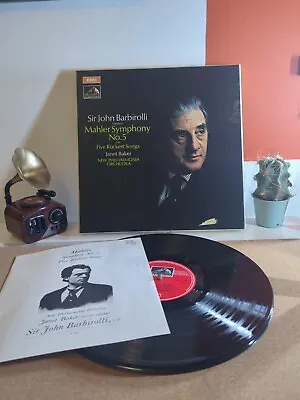 Sir John Barbirolli Conducts Gustav Mahler  Janet Baker  New Philharmonia Orch • £11