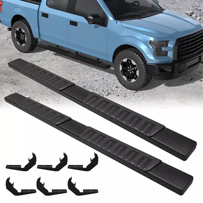 6 Inch Nerf Bar Side Step Running Board For 15-23 Ford F-150 17-22 F-250 F350 • $134.96