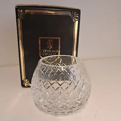 £16.25 • Buy Edinburgh Crystal Cut Glass Decorative Small Bowl D 4 Inch H 3 Inch