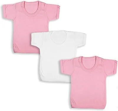 Pack Of 3 Baby T-Shirts • £6.99