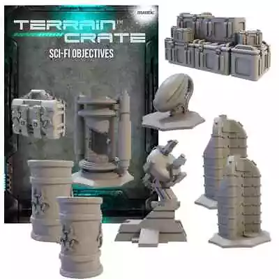 Mantic Games - Terrain Crate - Sci-Fi - Objectives • £9