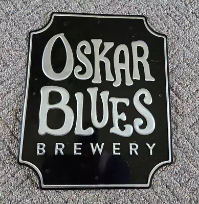 Rare Vintage Oskar Blues Brewery Metal Beer Sign  17 X14  • $34.95