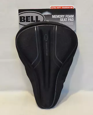 Bell Ultra-Soft Memory Foam Bike Seat Ergonomic Channel Comfort Anti-Slip Cover • $7.85