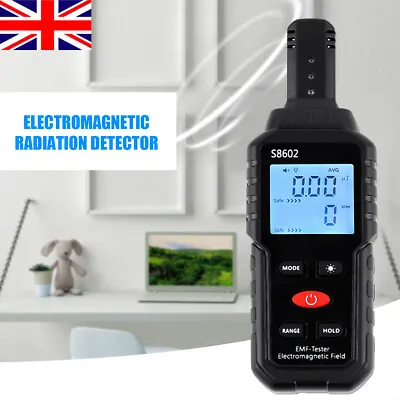 3 In 1 Radiation Detector Dosimeter Geiger Counter EMF Electromagnetic Tester UK • £14.99