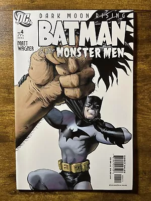 Batman And The Monster Men 4 Matt Wagner Cover & Story Dc Comics 2006 • $2.66