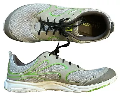 Merrell Women’s Bare Access Arc Gray & Green Barefoot Athletic Shoes Size 10.5 • £28.92