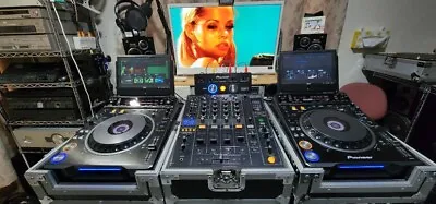 Pioneer DVJ-1000 DJM-800 VSW-1 Set DJ Mixer • $2430