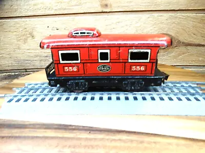 MARX 027 Pre War Metal 4-Wheel NY Central System 556 Cupula Caboose • $12