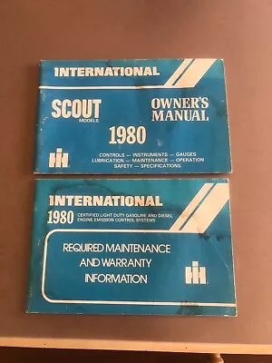 International Scout Owners Manual 1977 Scout II • $60
