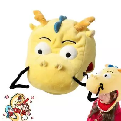 Daddy Loong Plush Hat Cute And Funny Winter Hat Warm And Cozy Cartoon Plush Toy • £22