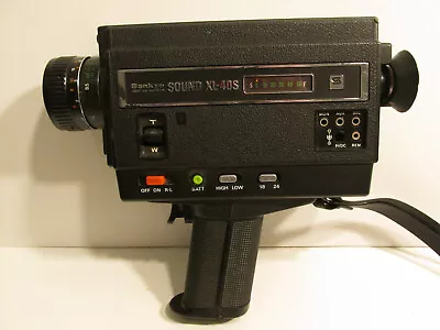 Clean Fully Working Sankyo Sound Xl-40s Super 8 Movie Film Camera -freefastship • $44