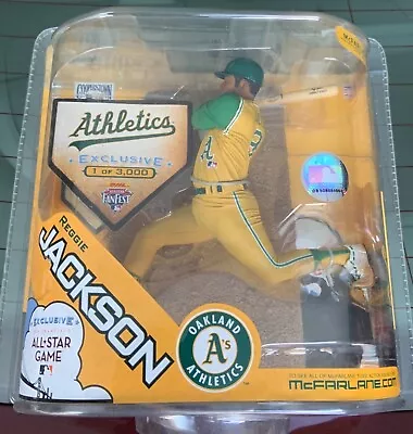 Reggie Jackson Figurine By McFarland Toys New In Package  • $75