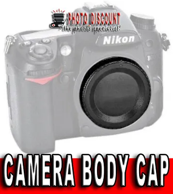 Body Cap Body Camera Body Cap For Nikon D3400 D3500 D3600 D5000 D5100 • £7.17