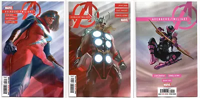 Avengers Twilight #3 4 5 Alex Ross MAIN Cover A Set LOT 1st Print 2024 • $20.99