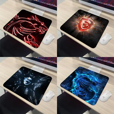 FOR MSI Durable Mousepad Desk Protector Gamer 240x200x2mm Keyboard Mousepad • $0.99