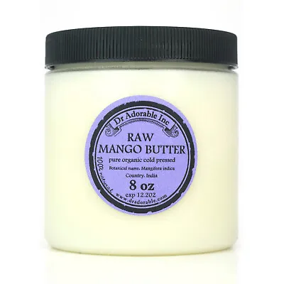 Mango Butter Organic Virgin 100% Pure Raw Unrefined Cold Pressed 2 Oz-12 Lb • $7.69