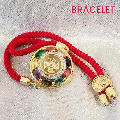 Handmade Red Bracelet Adjustable Rope String Good Luck Wish Friendship BiSBz • £8.03