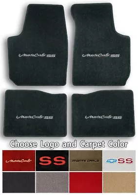 Chevrolet Monte Carlo 4pc Classic Loop Carpet Floor Mats - Choose Color & Logo • $225.99