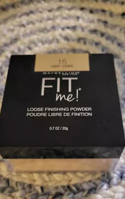 Maybelline New York Fit Me Loose Finishing Powder #15 Fair  VIRAL Amazing NEW! • $9