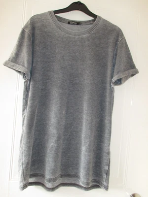 £2 • Buy Boohoo Ladies Grey Acid Dye Size Medium NEW