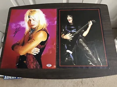 Motley Crue Band Signed Photos(PSA JSA) • $409