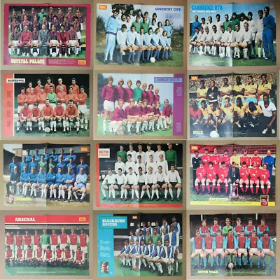 Goal Football Magazine 1960s - 1970s Team Squad Pictures - Various Teams Choice  • £5