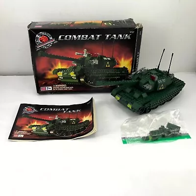 Mega Bloks Probuilder Combat Tank #9707 Complete W/ Box  Instructions • $28.23