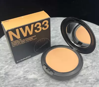 MAC Studio Fix Powder Plus Foundation #NW33 -0.52oz (NIB) • $34.88