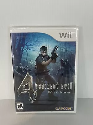 Resident Evil 4 Wii Edition Nintendo Wii Game Brand New Sealed • $89