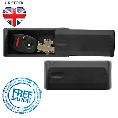 £9.82 • Buy Magnetic Key Box Outdoor Secret Stash Safe Case Lock Storage Car Keycase Hider